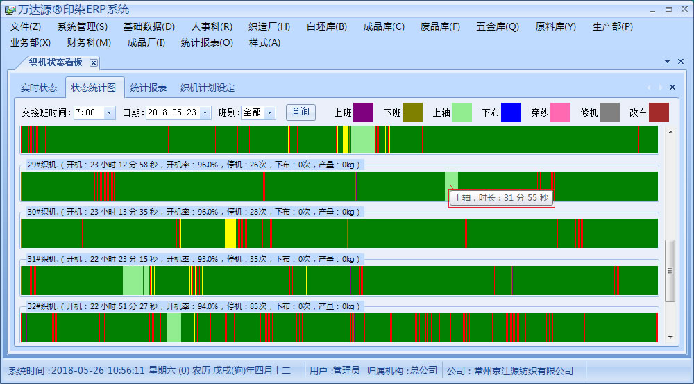 织机数据采集器 计时器 常州智源万达软件有限公司